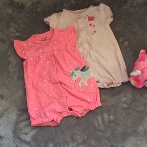 4 pieces 0-3/3MOs Romping Around...❤️